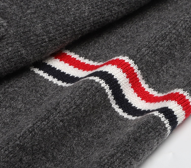 wool knit coat