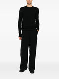 Thom Krom raw-edge crew-neck sweater