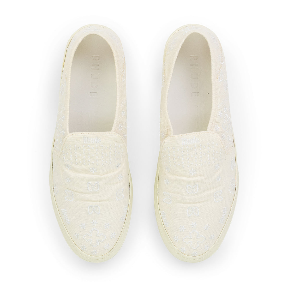 White Slip On Sneakers