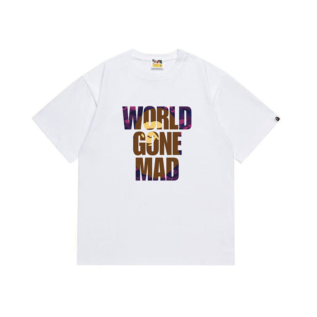 BAPE Ape Head Graphic Streetwear T-Shirt