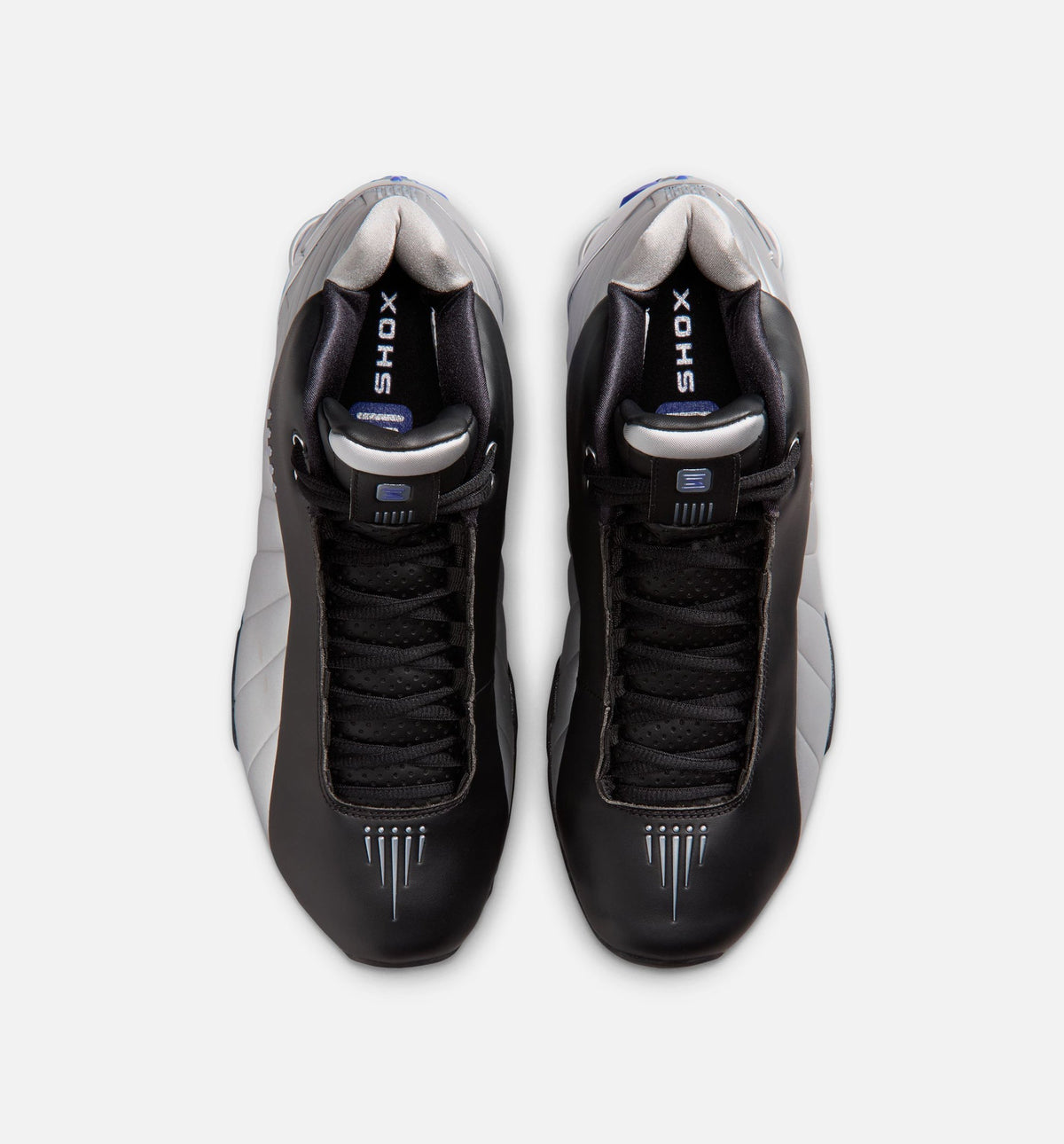 Shox BB4 OG Men's Sneakers - Black / Metallic Silver / Lapis